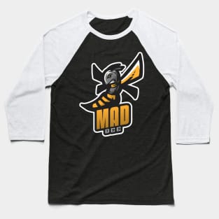 Mad Bee Story Baseball T-Shirt